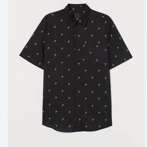 H&M Palm Tree Print Shirt